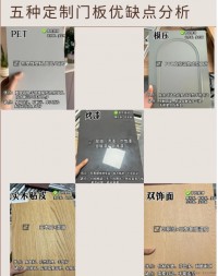五種定制門板如何選，看完秒變大師！